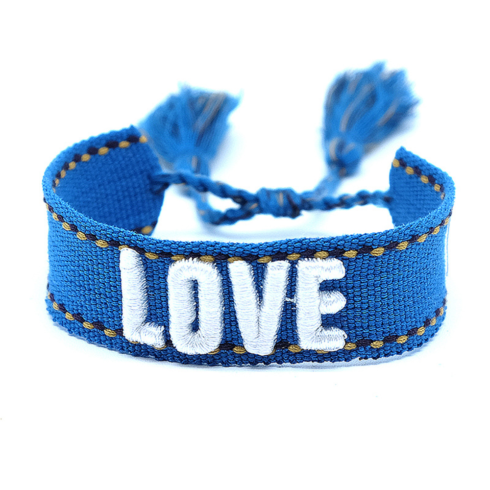 Cotton Rope LOVE Bracelet Mother's Day Valentine's Day