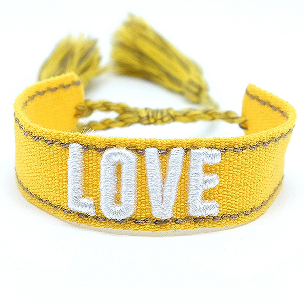 Cotton Rope LOVE Bracelet Mother's Day Valentine's Day