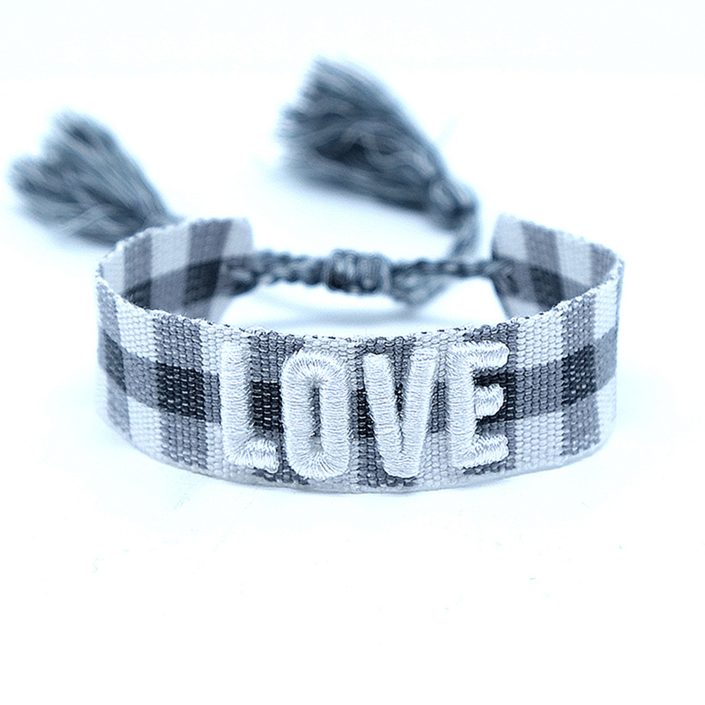 Cotton Rope LOVE Bracelet Mother's Day Valentine's Day