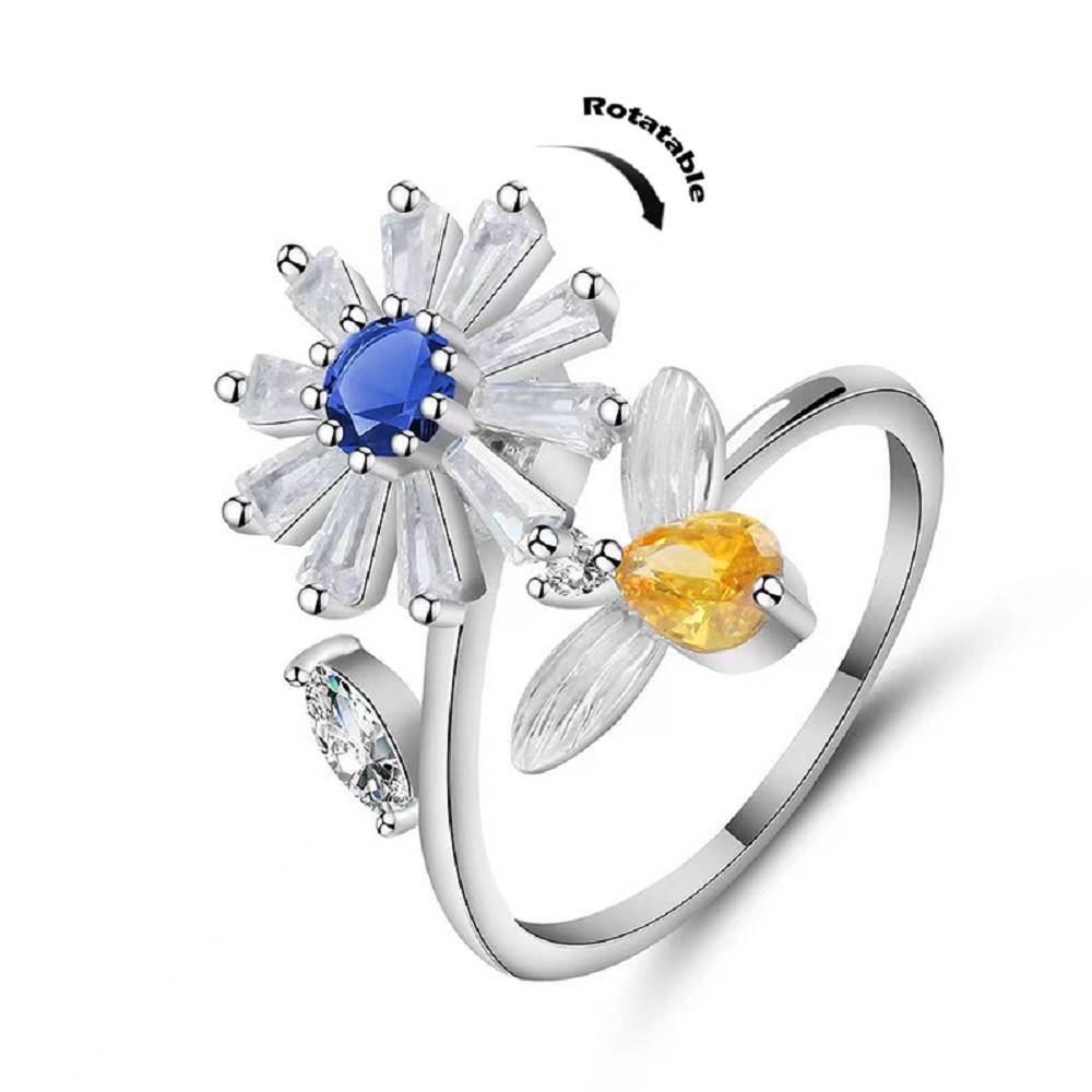 Sunflower Rotating Ring