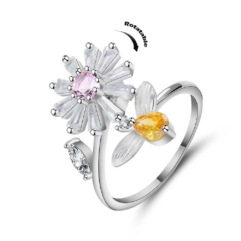 Sunflower Rotating Ring