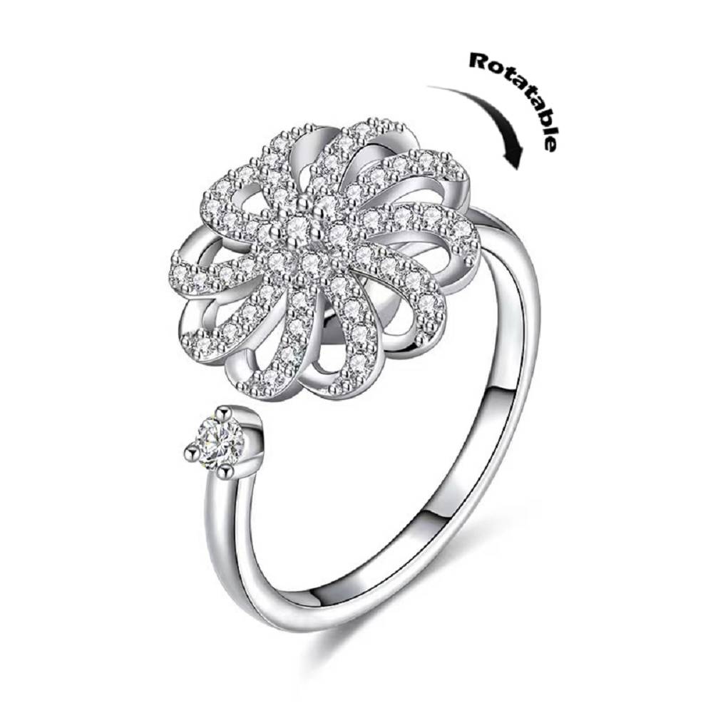 flower Rotating Ring