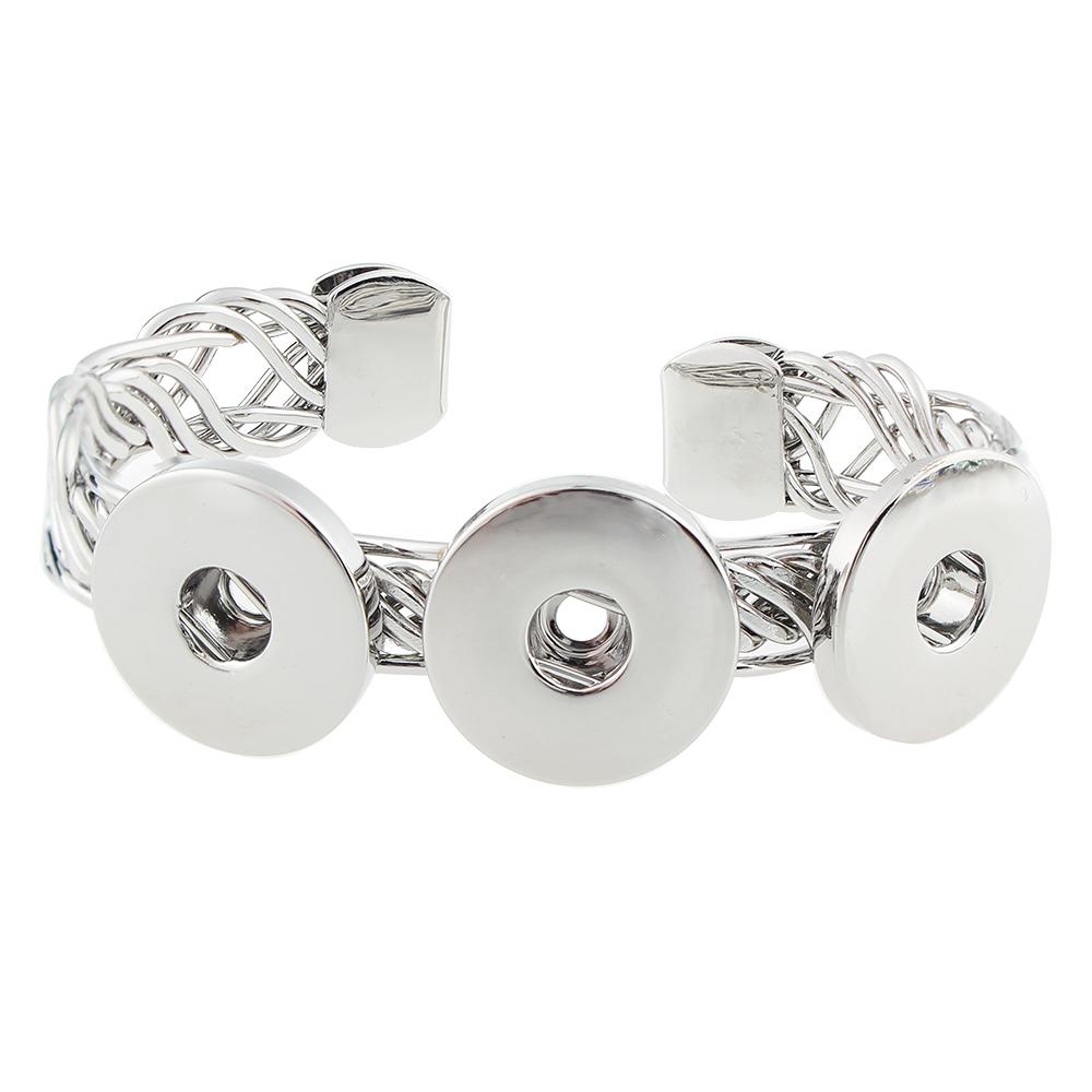 snap button bangle Jewelry