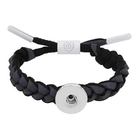 20MM Braided rope bracelet Snap Bracelet Jewelry