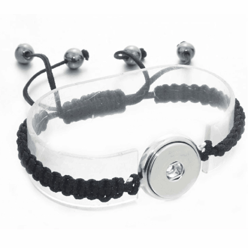20MM Woven  bracelet Snap Bracelet Jewelry