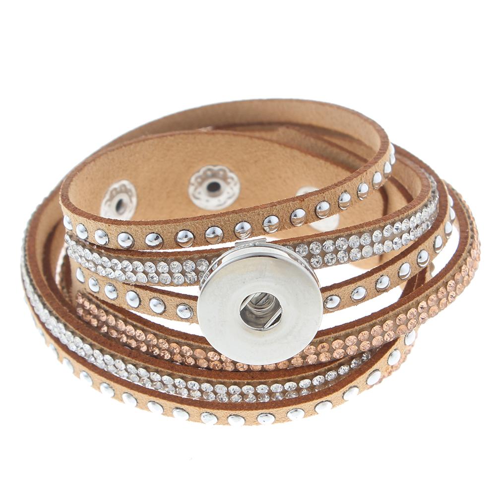 Leather Snap Bracelets