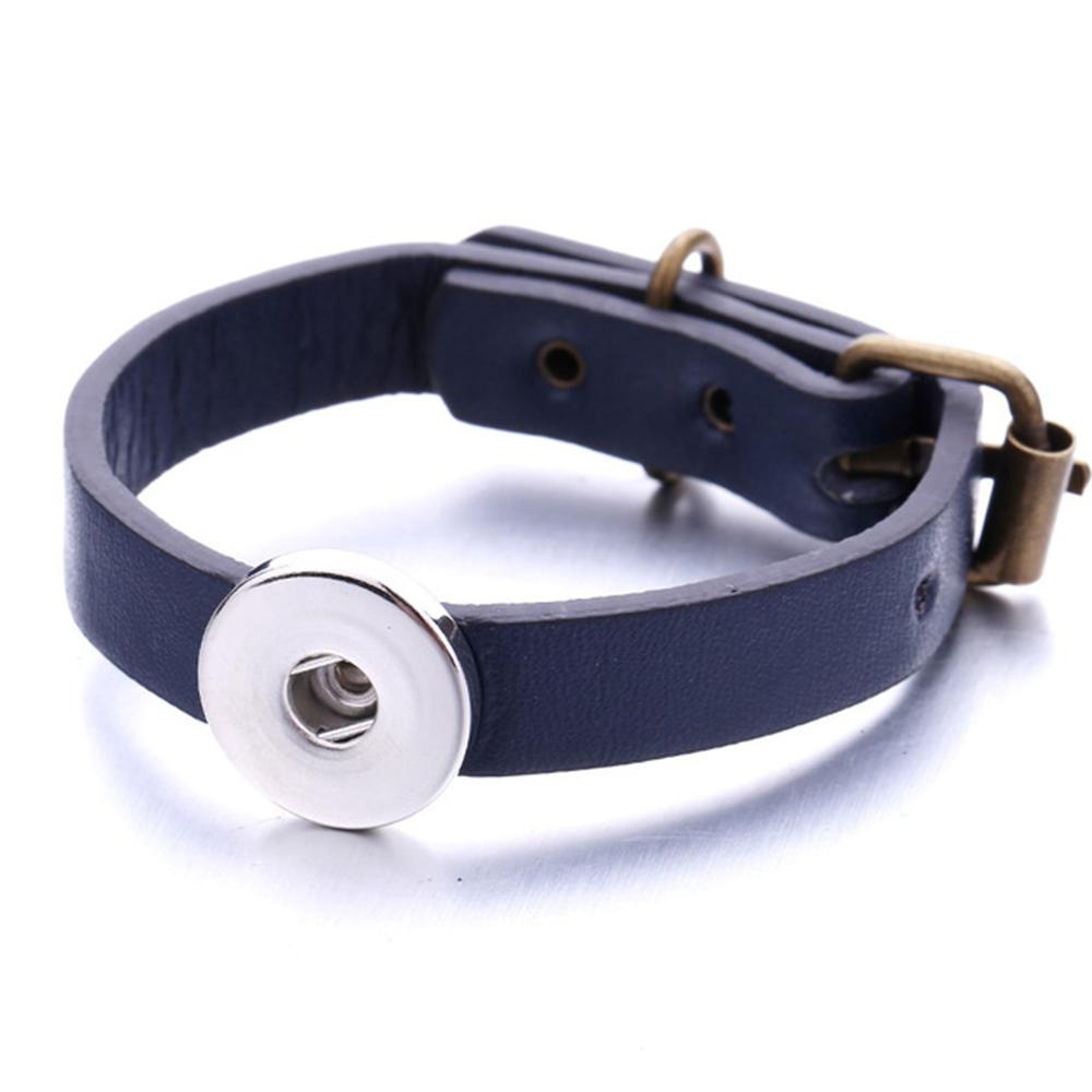 Leather Snap Bracelets