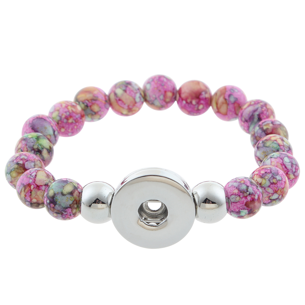 Snap button Beads Bracelets