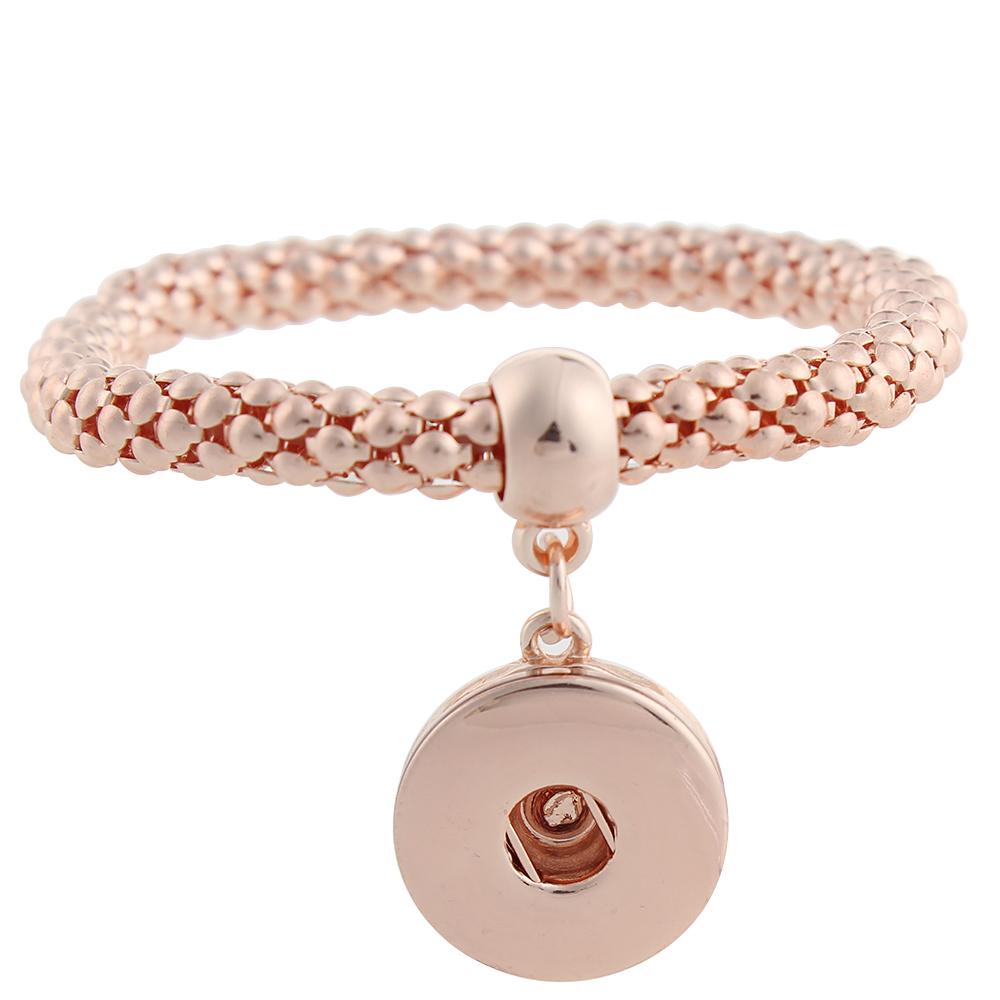 Rose Gold-plated snap button bracelets Jewelry