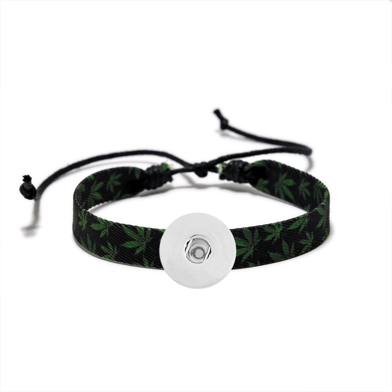 20MM Original Ribbon Bracelet Plant Snap Bracelets