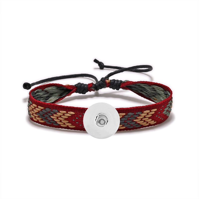 20MM Original Ribbon Bracelet Plant Snap Bracelets
