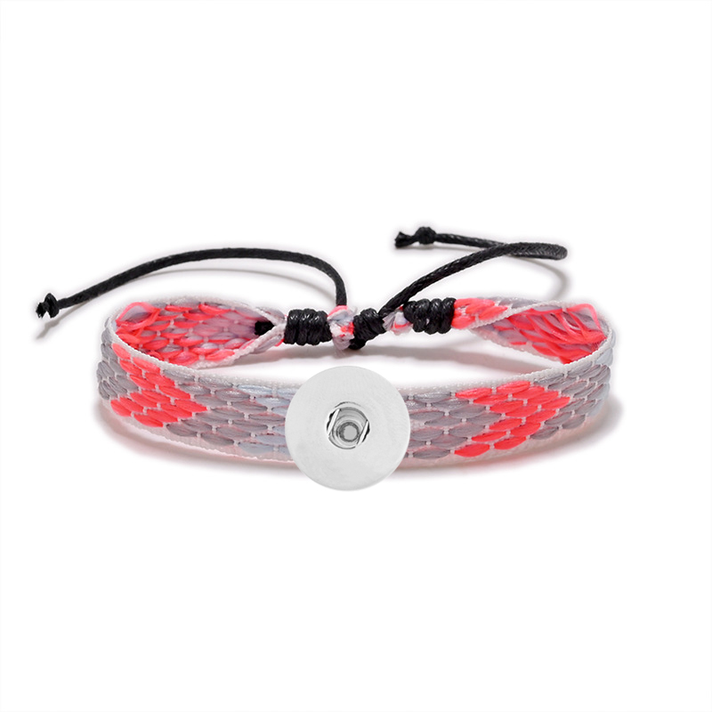 20MM Original Ribbon Bracelet Plant Snap Bracelets