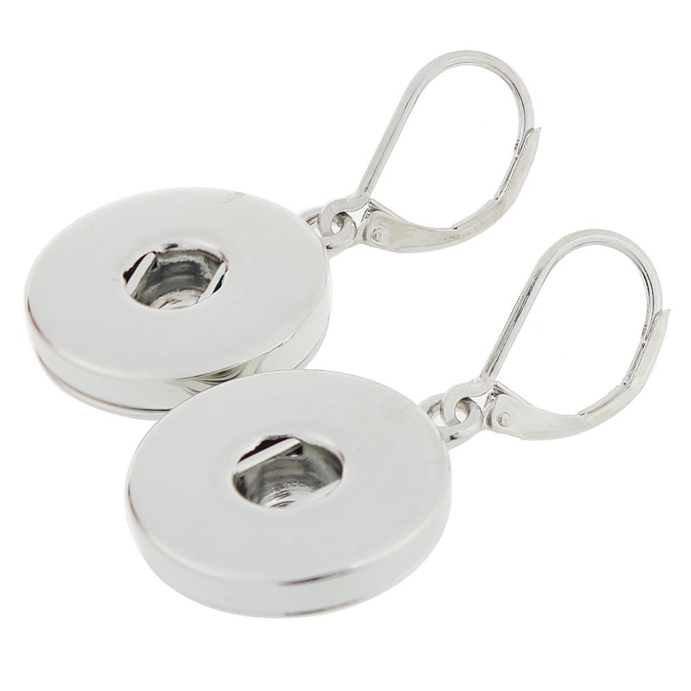 Metal Snaps Earring for 18 or 20mm snap button