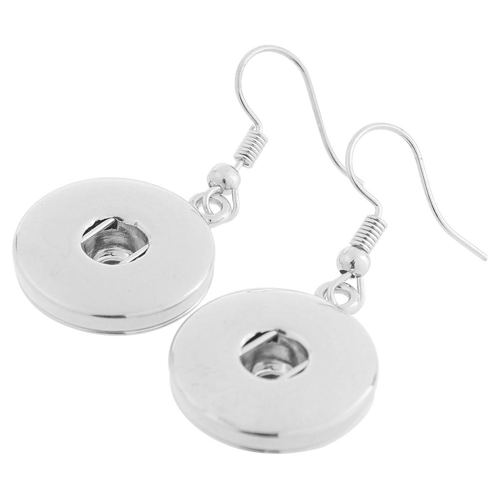 Metal Snaps Earring for 18 or 20mm snap button