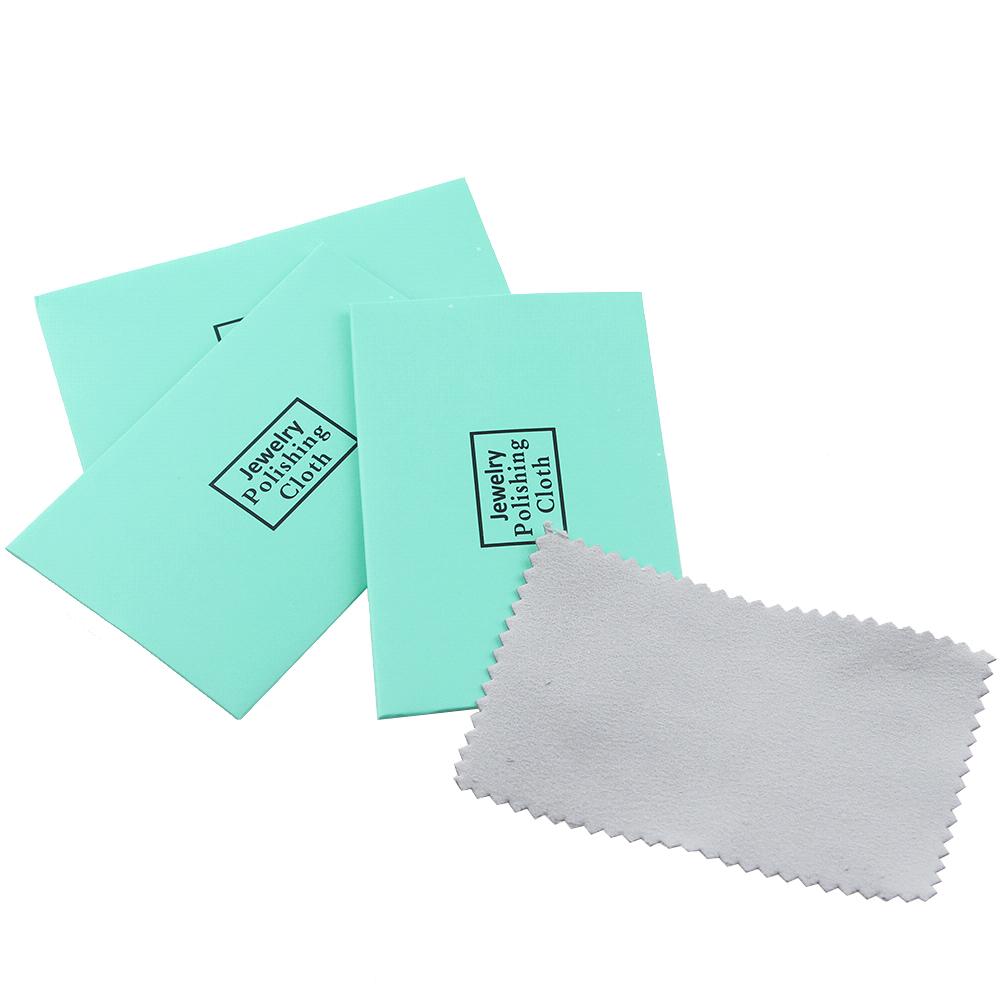 7cm*10cm cotton impregnated Silver Polishing Cloth with a silver cleaner and anti-tarnish agent