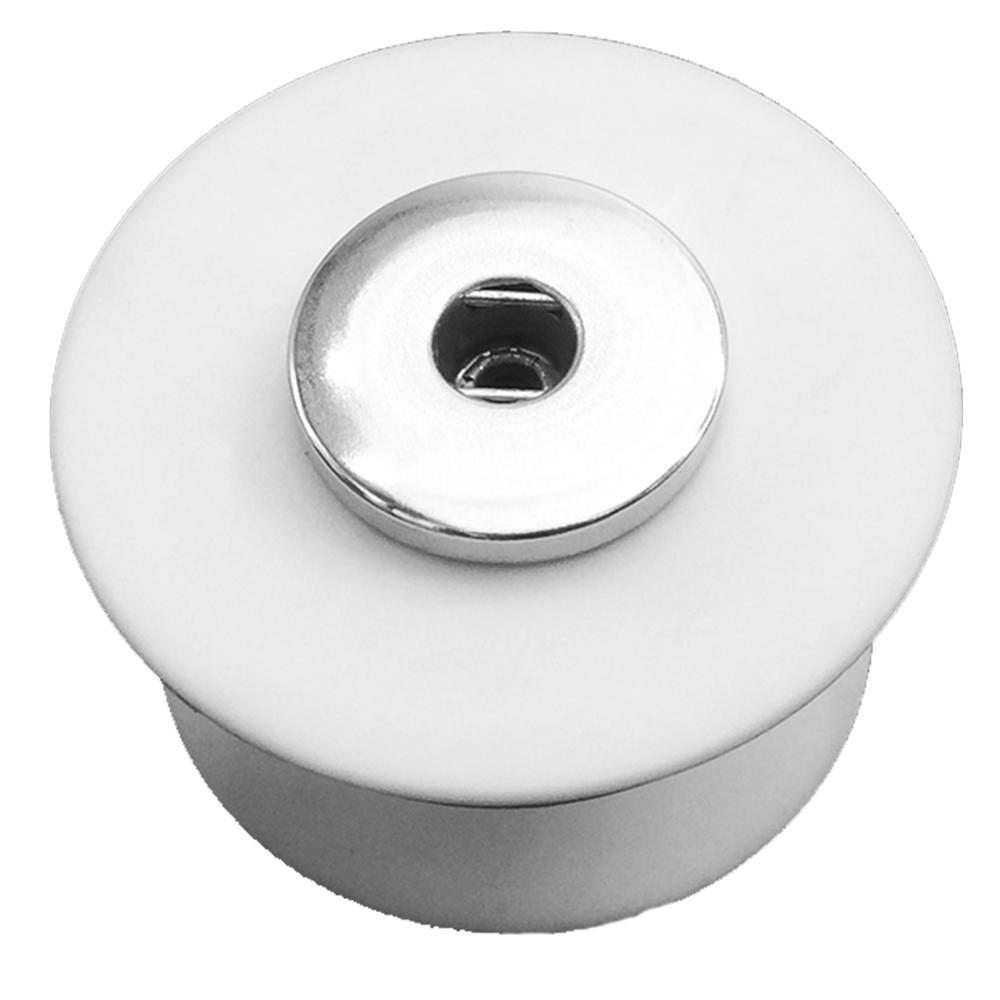 20mm White pop sockets for back of phone Fit 20mm snap buttons
