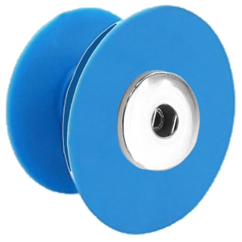 20mm Blue pop sockets for back of phone Fit 20mm snap buttons