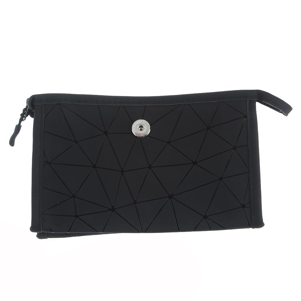 22*14cm black handbag Snaps Fit 20mm snap button