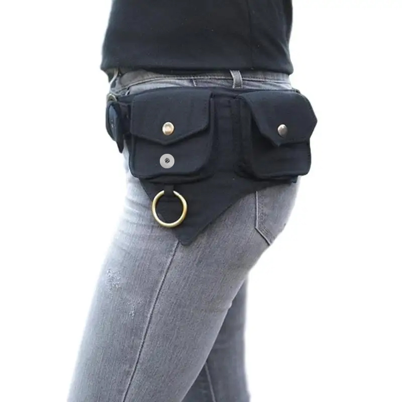 Women Waist Bag Designed For Females Outdoor Sporting Travelling Hip-Hop Belt Bag Money Street Waist Bag