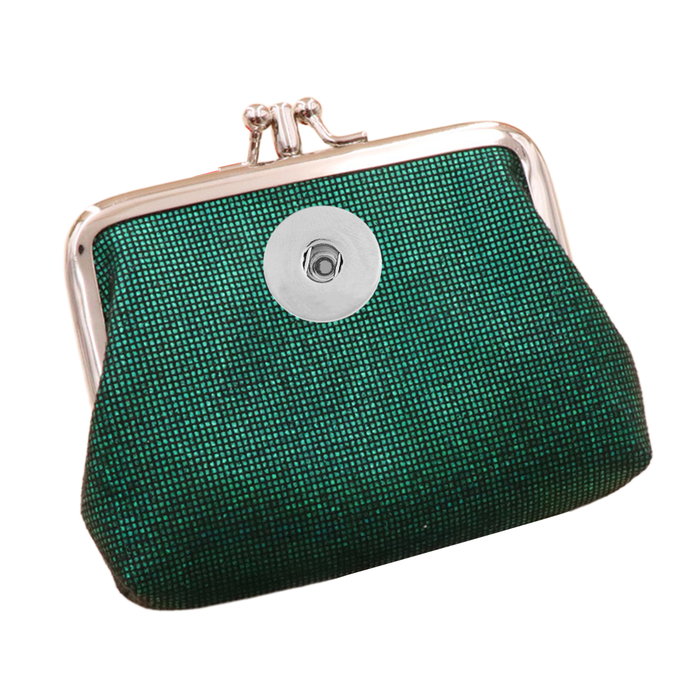 18MM Snap Buttons Double layer wallet small coin purse