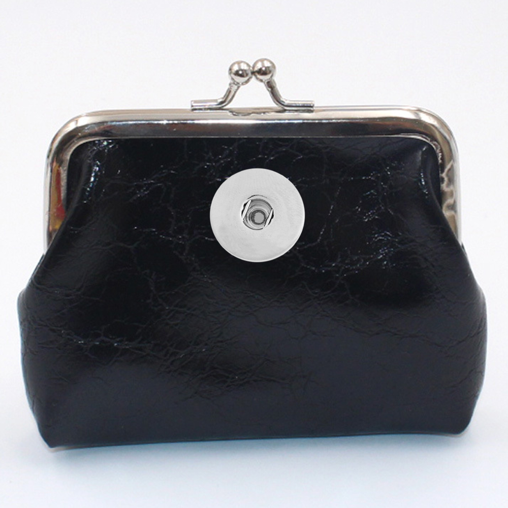 18MM Snap Buttons 4-inch clip coin purse