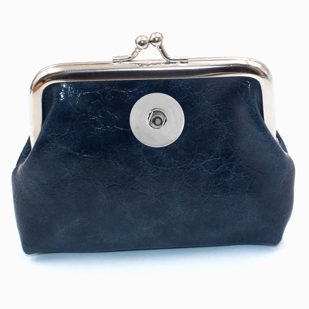 18MM Snap Buttons 4-inch clip coin purse
