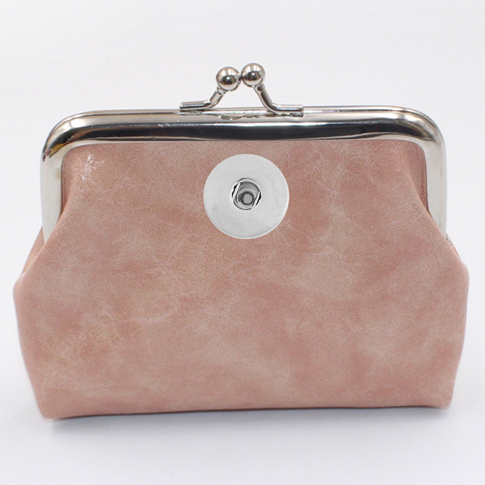 18MM Snap Buttons 4-inch clip coin purse