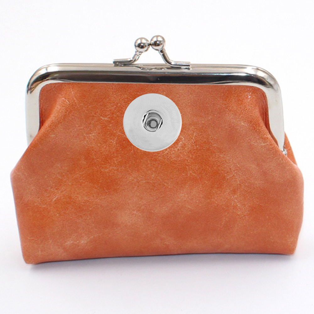 18MM Snap Buttons 4-inch clip coin purse