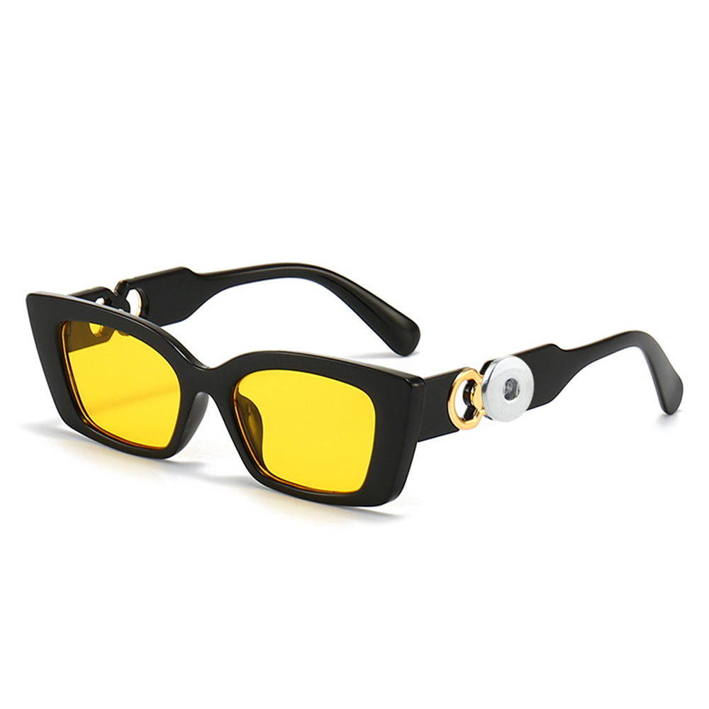 Snap sunglasses with 2 buttons fit 18-20mm snaps