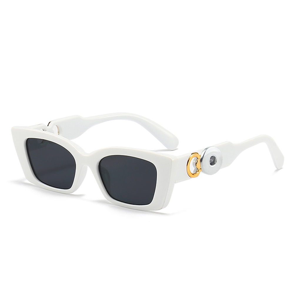 Snap sunglasses with 2 buttons fit 18-20mm snaps