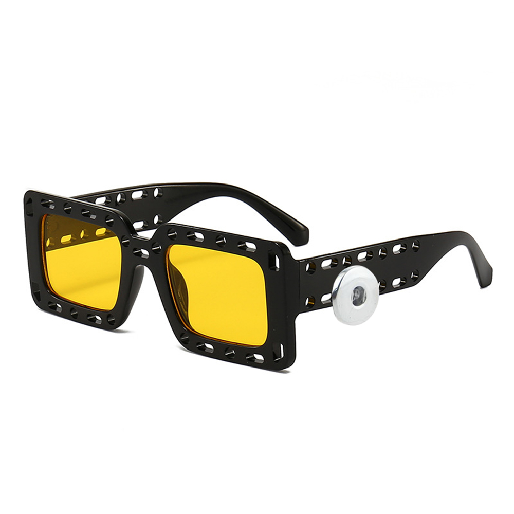 Snap sunglasses with 2 buttons fit 18-20mm snaps