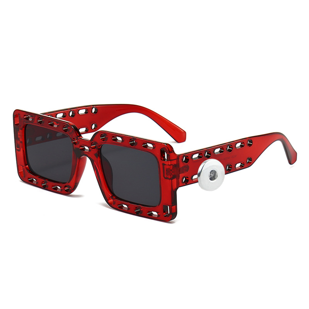 Snap sunglasses with 2 buttons fit 18-20mm snaps
