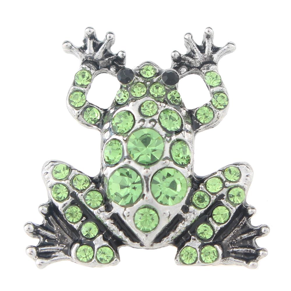 Animal Frog 20mm Snap Button