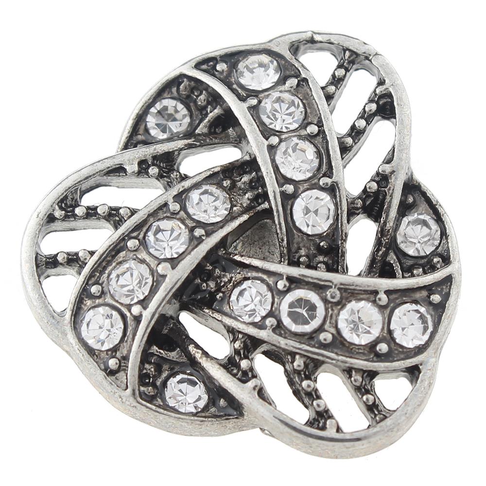 20MM snaps with rhinestone Snap Button