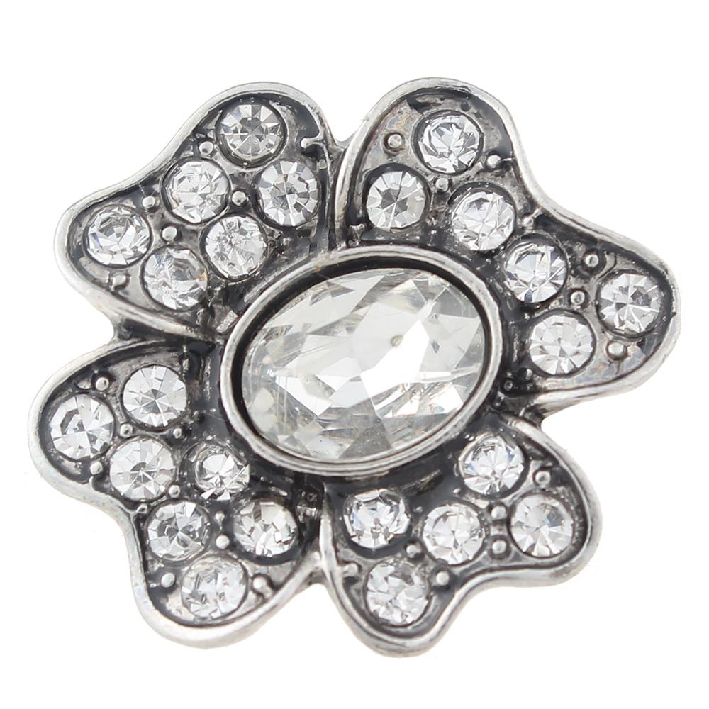 20MM snaps with rhinestone Snap Button