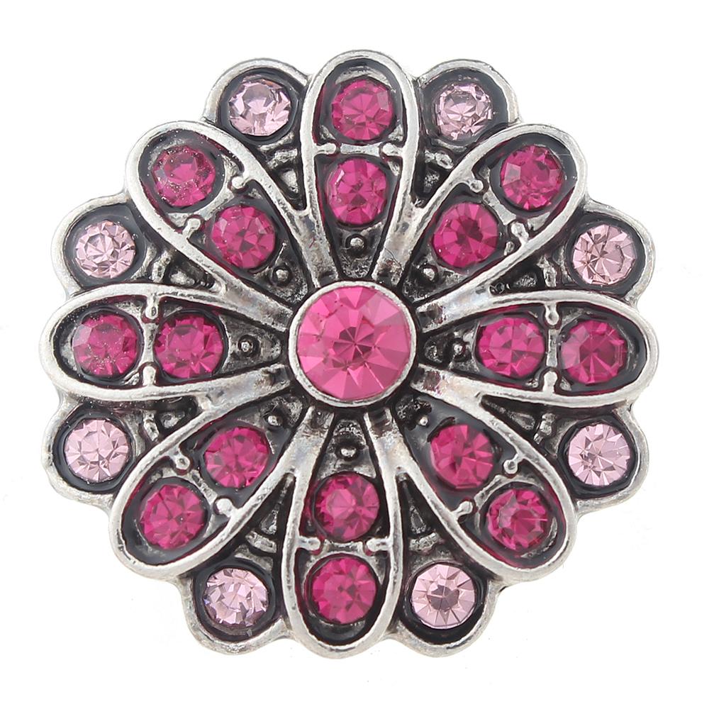 20MM snaps with rhinestone Snap Button