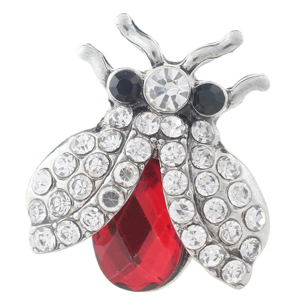 20MM Beetle snaps with rhinestone Snap Button