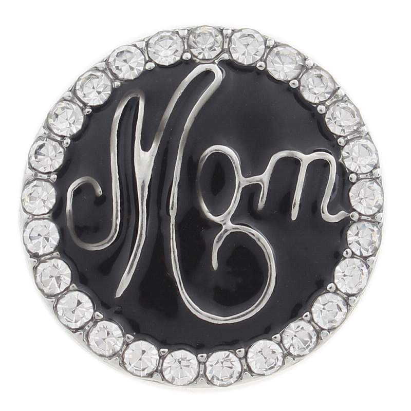 20MM mother snaps with rhinestone Snap Button