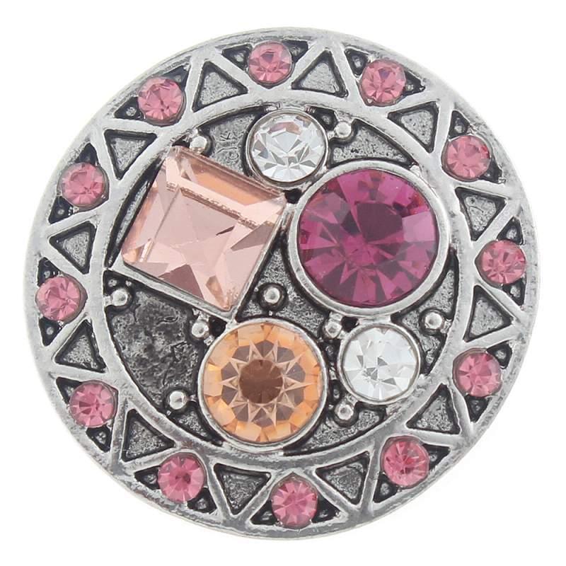 20MM snaps with rhinestone Snap Button