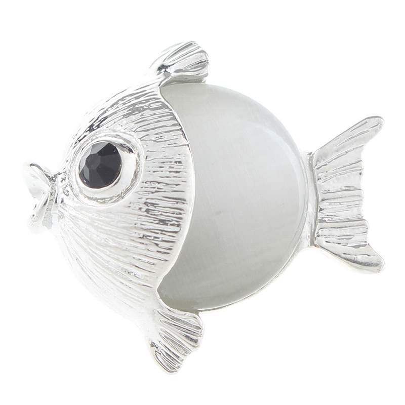 20MM fish snaps with rhinestone Snap Button