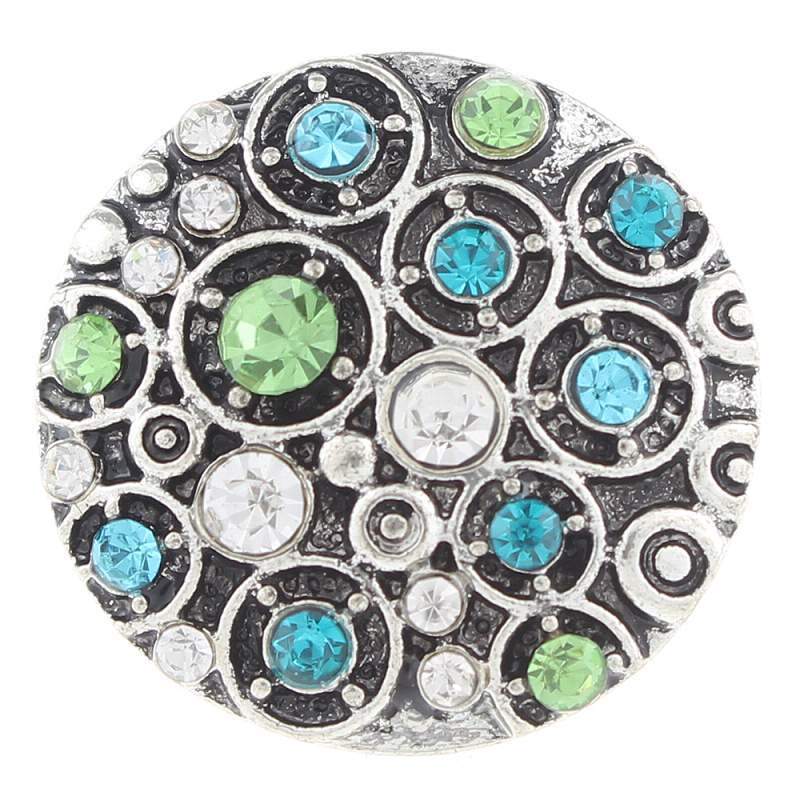 20MM design snaps with rhinestone Snap Button