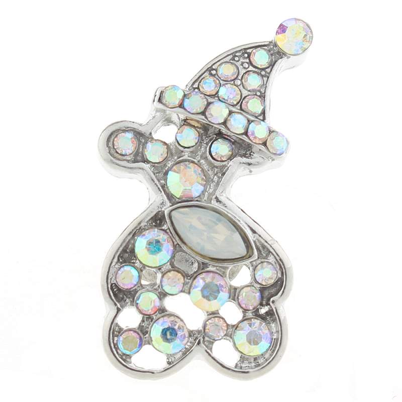 20MM baby bear snaps with rhinestone 20mm Snap Button