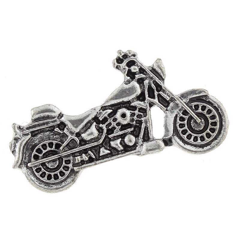 20MM Motorcycle snaps plated sliver Snap Button