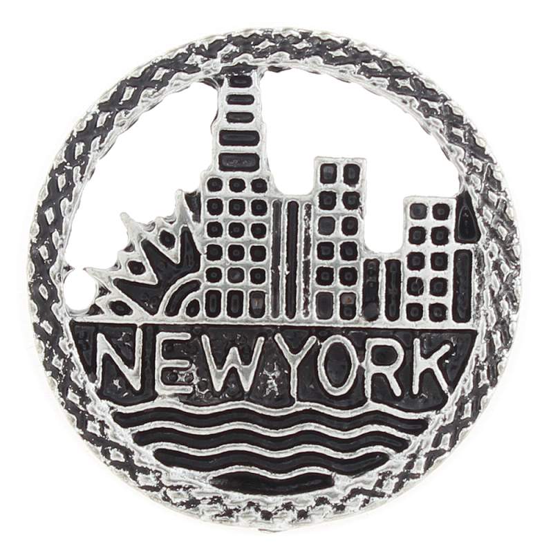 20MM New York snaps plated sliver Snap Button