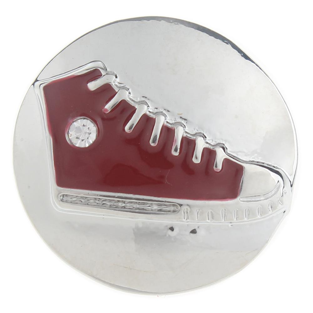 20mm sports shoes Snap Button with enamel