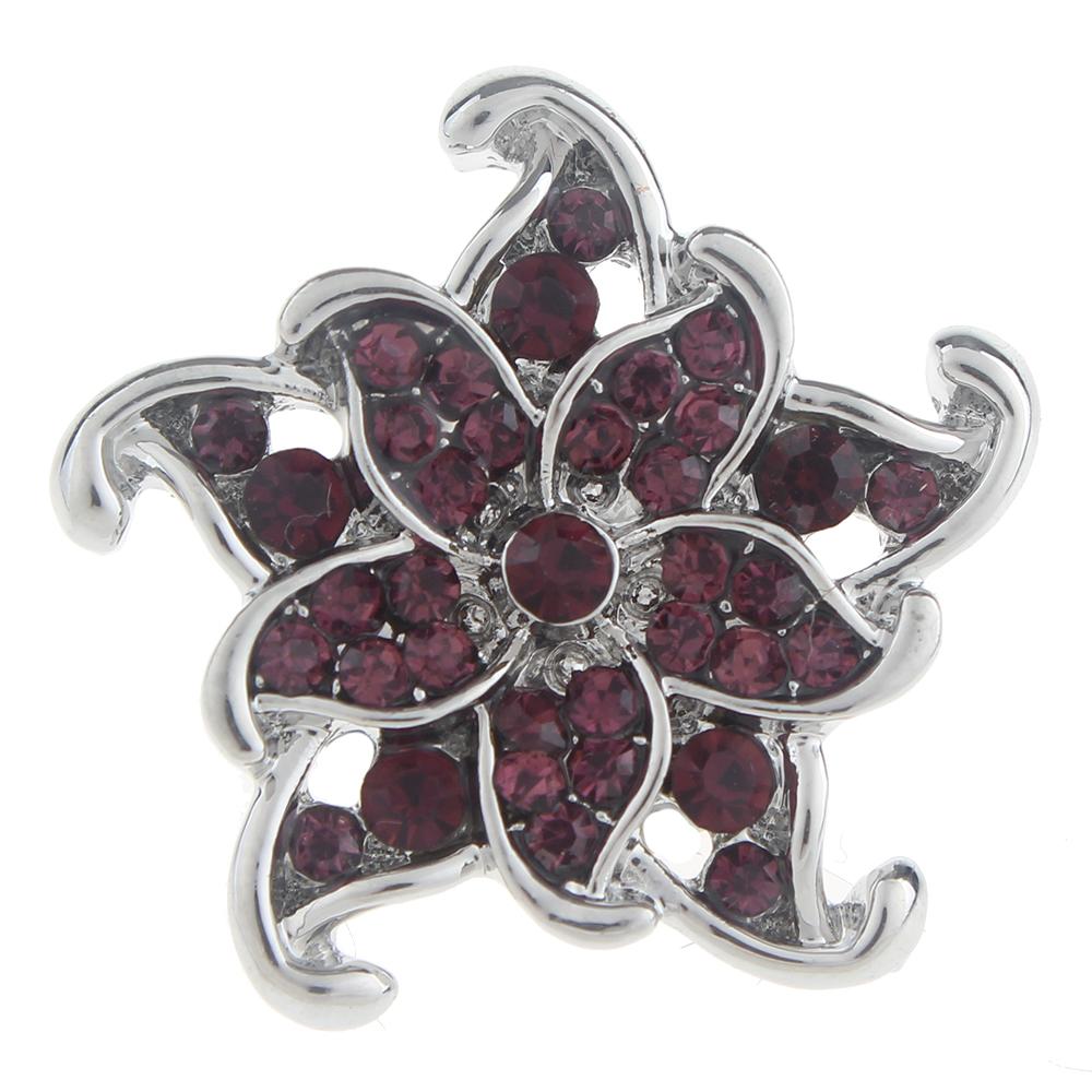 20mm star Snap Button with rhinestone