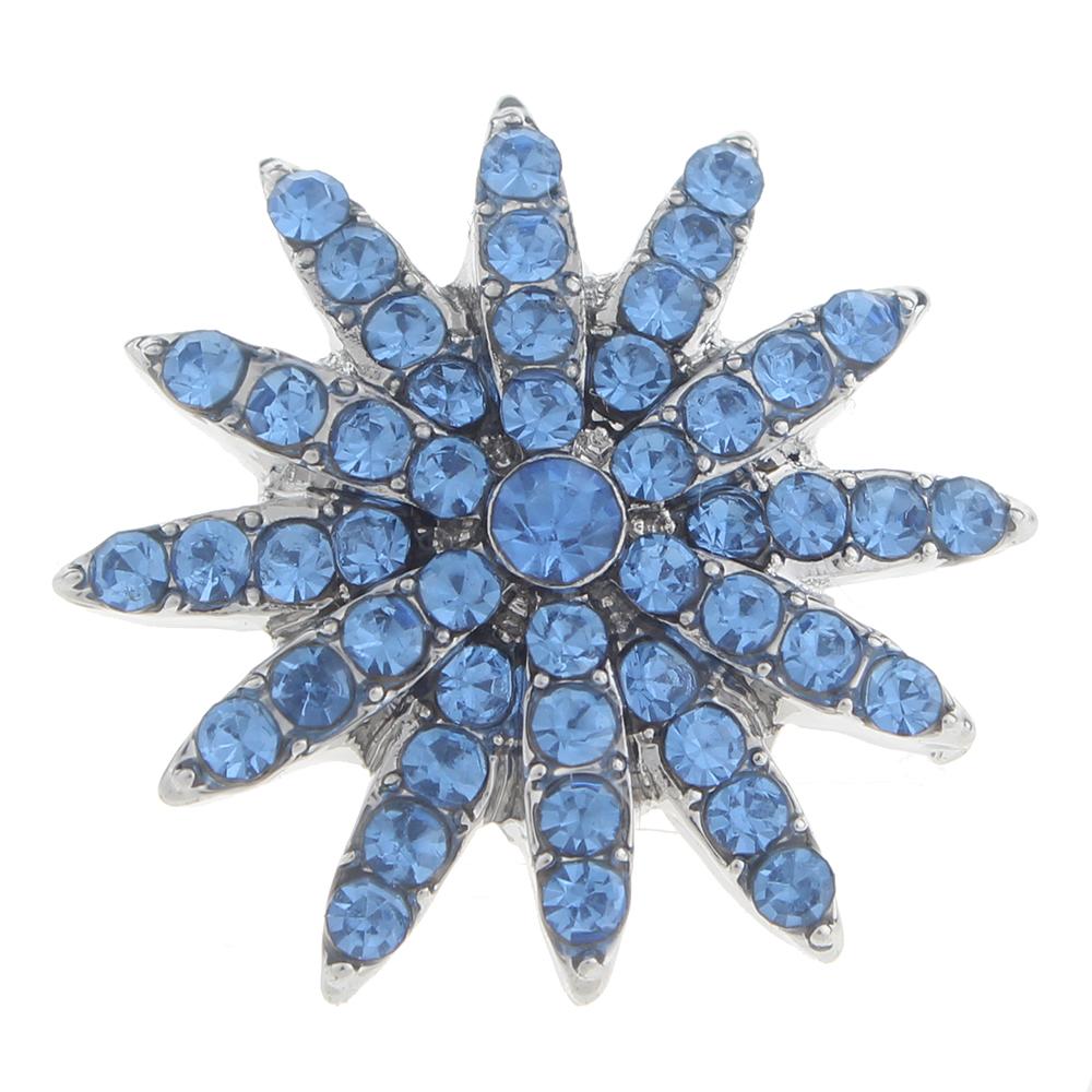 20mm design Snap Button with rhinestone