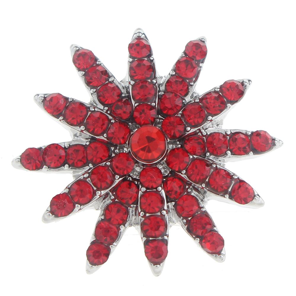 20mm design Snap Button with rhinestone