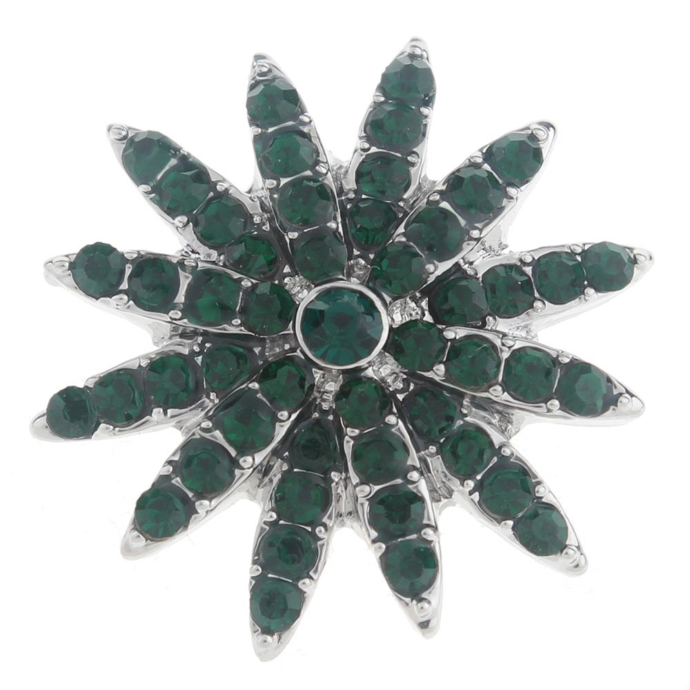 20mm design Snap Button with rhinestone