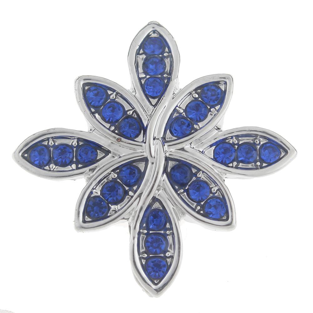 20mm design Snap Button with rhinestone